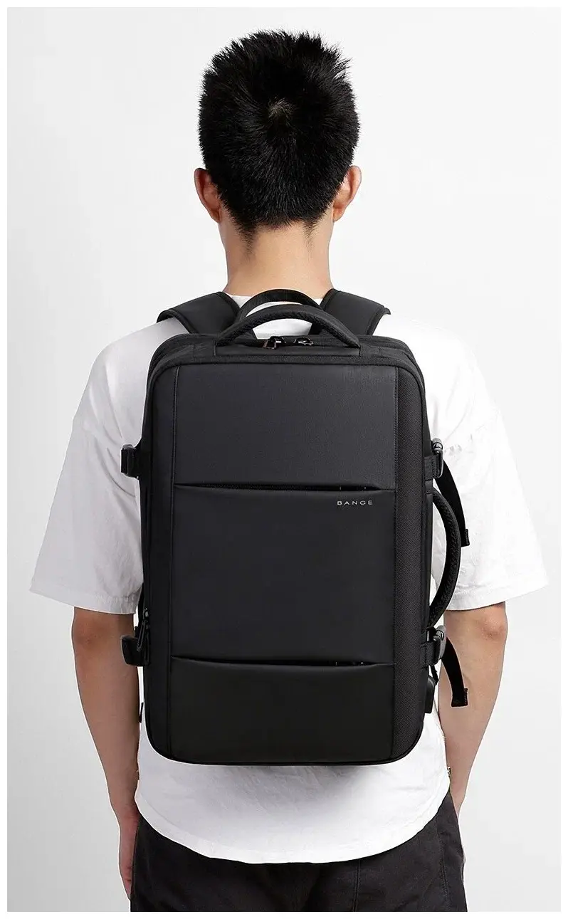  BANGE BG1908D Expand Your Horizons  Business & Travel Backpack for All Your Gear (17.3" Laptop)